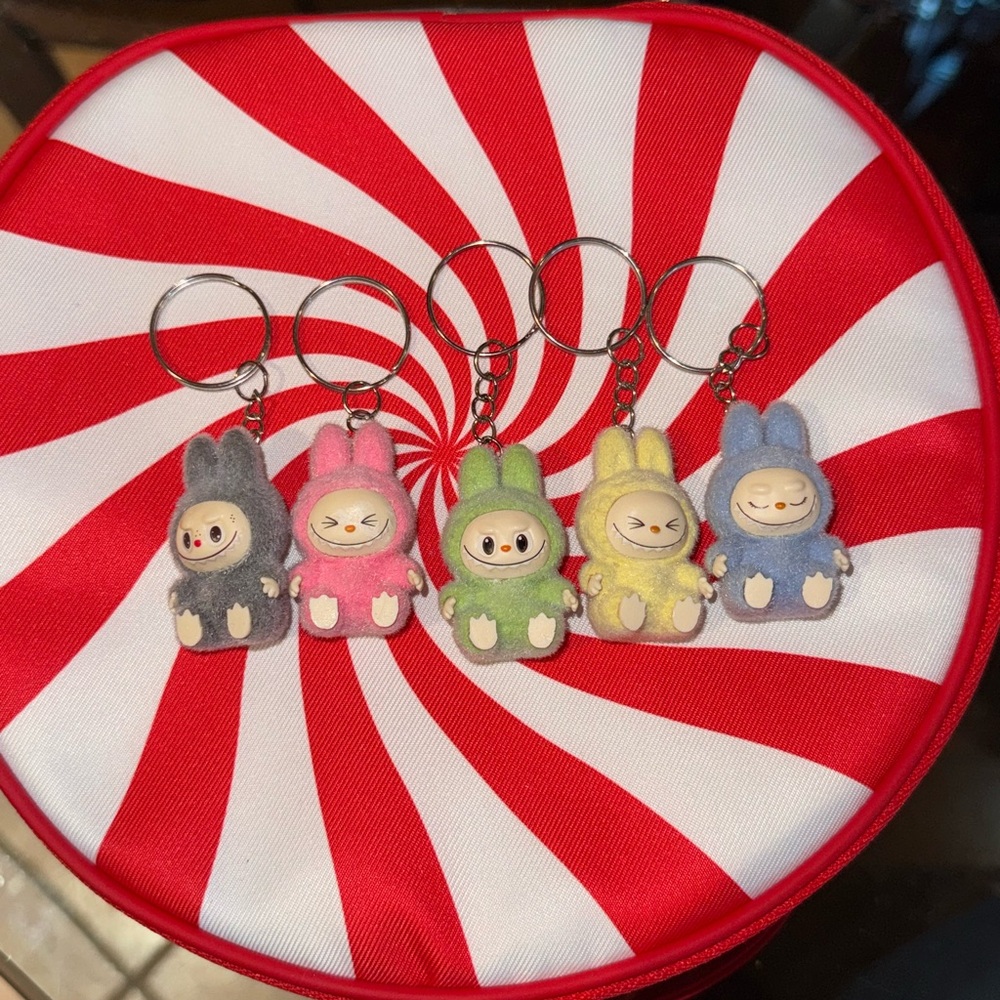 Labubu keychains